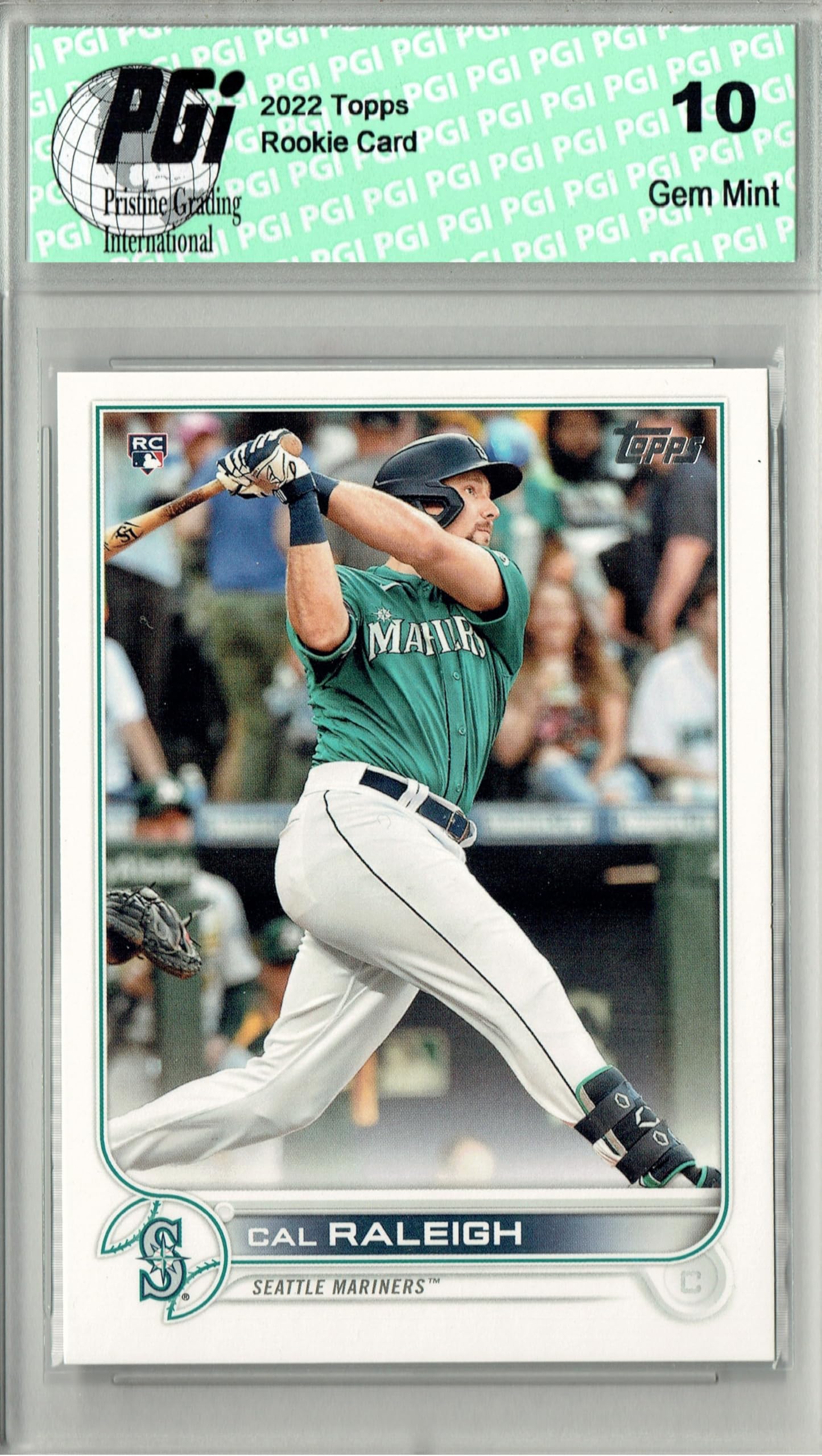 Amazon.com: Cal Raleigh Rookie Card 2022 Topps MLB Big Dumper #277
